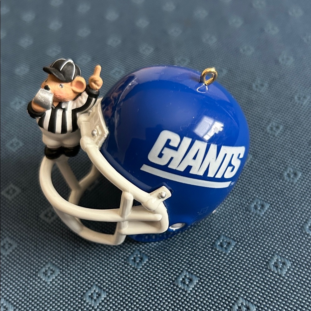 New York Giants Helmet Ornament